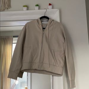 Athleta women’s semi-cropped hoodie